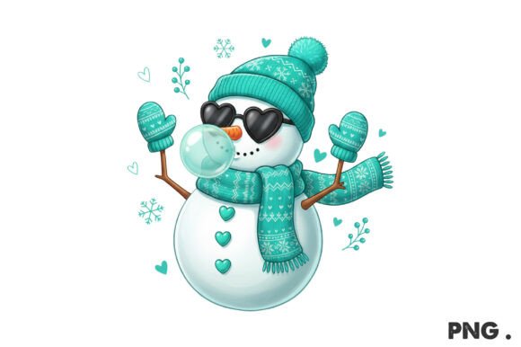 Christmas Snowman Png Review