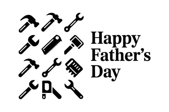 Handyman Dad Father's Day Graphic EPS