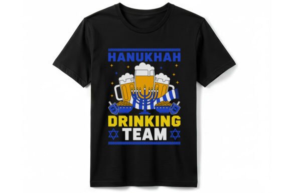 Hanukkah Drinking Team T-shirt