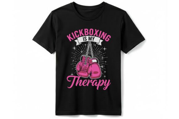 Kickboxing is My Therapy T-shirt