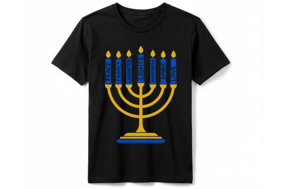 Menorah Peace Family T-shirt