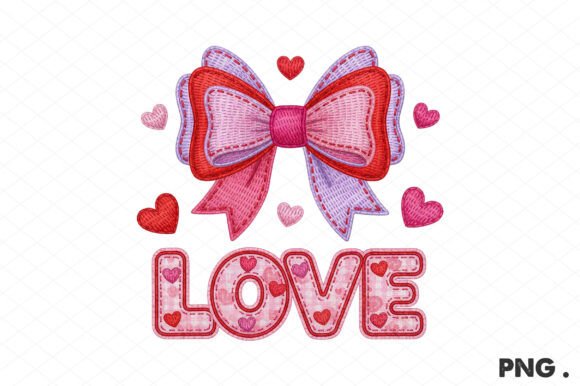 Valentine Love Bow PNG Review